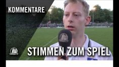 Die Stimmen  zum Spiel | Altona 93 – Hamburger SV II (33. Spieltag, Regionalliga Nord)