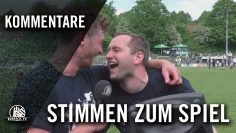 Die Stimmen zum Spiel (Altona 93 II – HFC Falke, Kreisliga 2) | ELBKICK.TV