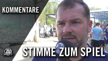 Die Stimmen zum Spiel | ASC 09 Dortmund – SV Westfalia Rhynern (29. Spieltag, Oberliga Westfalen)