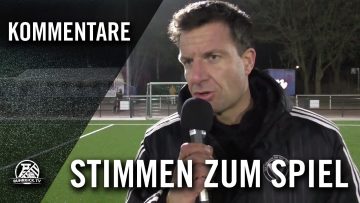 Die Stimmen zum Spiel (ASC 09 Dortmund – TuS Haltern, Testspiel) | RUHRKICK.TV