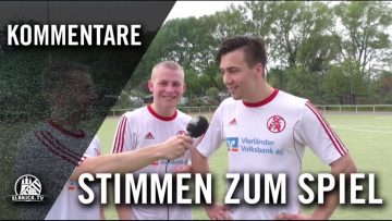 Die Stimmen zum Spiel (ASV Hamburg – SC Vier- und Marschlande, Bezirksliga Ost) | ELBKICK.TV