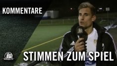 Die Stimmen zum Spiel (Barsbütteler SV – SC Condor, Testspiel) | ELBKICK.TV