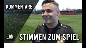 Die Stimmen zum Spiel | Bayer 04 Leverkusen U19 – 1. FC Köln U19 (Viertelfinale, FVM-Pokal 2018)