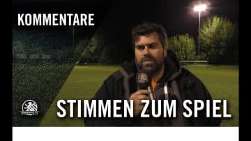 Die Stimmen zum Spiel | Berlin Türkspor – Füchse Berlin Reinickendorf (19. Spieltag, Berlin-Liga)