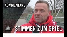 Die Stimmen zum Spiel | Berlin United – VSG Altglienicke (3. Runde, Landespokal)