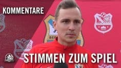 Die Stimmen zum Spiel | Berlin United – SD Croatia (3. Runde, Pokal)