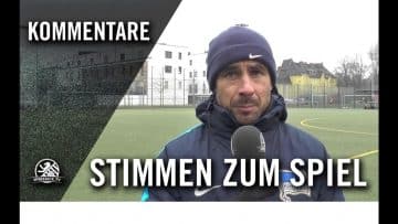 Die Stimmen zum Spiel | Berliner AK 07 U19 – Hertha BSC U19 (Viertelfinale, Pokal)