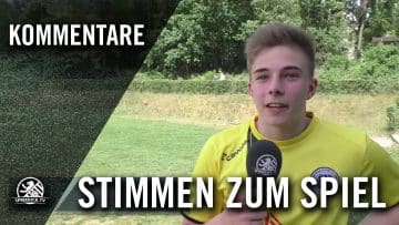 Die Stimmen zum Spiel (Berliner SC – Berliner AK, U17 B-Junioren, Verbandsliga, St.1) | SPREEKICK.TV