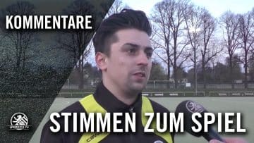 Die Stimmen zum Spiel (Berliner SC – Hertha BSC, U17 B-Junioren, Halbfinale, Berliner Pokal)