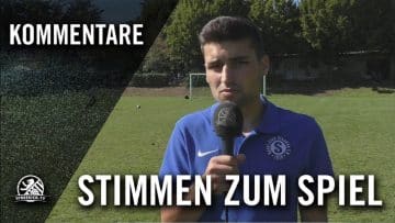 Die Stimmen zum Spiel | Berliner SC U15 – SC Staaken U15 (6. Spieltag, C-Junioren Verbandsliga)