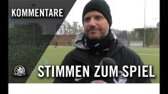 Die Stimmen zum Spiel | Berliner SV 1892 U19 – VfB Hermsdorf U19 (9. Spieltag, Landesliga)