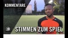 Die Stimmen zum Spiel | Besiktas JK Berlin – Club Italia (2. Runde, Pokal)