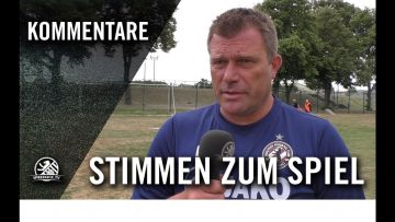 Die Stimmen zum Spiel | BFC Dynamo – SV Sparta Lichtenberg (Testspiel)