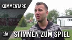 Die Stimmen zum Spiel (BFC Dynamo – Tennis Borussia Berlin, C-Junioren, Verbandsliga) | SPREEKICK.TV