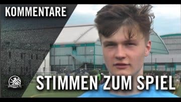 Die Stimmen zum Spiel (BFC Dynamo – 1. FC Union Berlin, U13 D-Junioren, Verbandsliga, Staffel 2)
