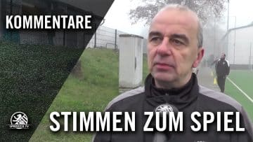 Die Stimmen zum Spiel (BFC Preussen – BSV GW Neukölln, U19 A-Junioren, Landesliga)