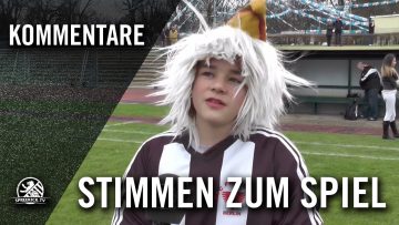 Die Stimmen zum Spiel (BFC Preussen – SC Staaken, Halbfinale, Berliner Pokal der 1. Herren)