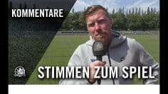 Die Stimmen zum Spiel | BFC Preussen U17 – Hertha BSC U17 (Finale, Pokal der B-Junioren)