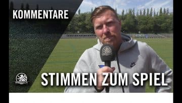 Die Stimmen zum Spiel | BFC Preussen U17 – Hertha BSC U17 (Finale, Pokal der B-Junioren)