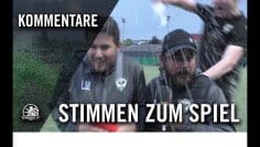 Die Stimmen zum Spiel | BFC Preussen U17 – Tennis Borussia Berlin U17 (Halbfinale)