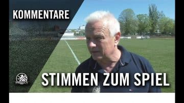 Die Stimmen zum Spiel | BFC Preussen – FSV Berolina Stralau (28. Spieltag, Berlin-Liga)