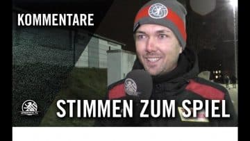 Die Stimmen zum Spiel | BFC Preussen U19 – 1. FC Union Berlin U19 (2. Runde, Landespokal)