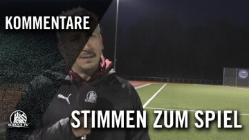 Die Stimmen zum Spiel | Blau Weiss 96 – SC Hansa 11 (21. Spieltag, Bezirksliga West)