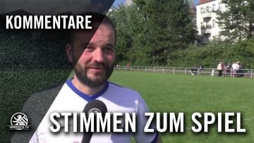 Die Stimmen zum Spiel (Blau-Weiß 90 Berlin – SV Tasmania Berlin, Berlin-Liga)  | SPREEKICK.TV