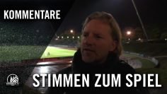 Die Stimmen zum Spiel (Bonner SC – FC Viktoria Köln, HF Bitburger-Pokal 16/17) | RHEINKICK.TV