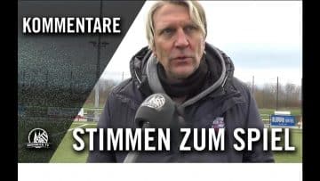 Die Stimmen zum Spiel | Bonner SC – SV Bergisch Gladbach 09 (Testspiel)