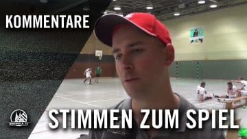 Die Stimmen zum Spiel (Bonner SC Futsal Lions – Futsal Panthers Köln II, Futsal Mittelrheinliga)