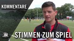 Die Stimmen zum Spiel (Bramfelder SV – SC Condor, U19 A-Junioren, Testspiel) | ELBKICK.TV