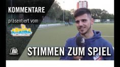 Die Stimmen zum Spiel | Bramfelder SV – TSV Sasel (Testspiel) | Präsentiert vom ARRIBA Erlebnisbad