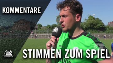 Die Stimmen zum Spiel (Bremer SV – Altona 93, Aufstiegsrunde Regionalliga Nord) | ELBKICK.TV