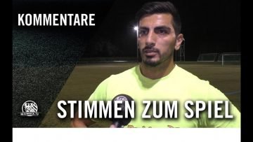 Die Stimmen zum Spiel | BSC Kelsterbach – Türk. Hattersheim (6. Spieltag, Kreisoberliga)