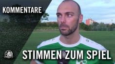 Die Stimmen zum Spiel (BSC Kickers lll – TSV Mariendorf 1897 lll, Relegation, Kreisklass