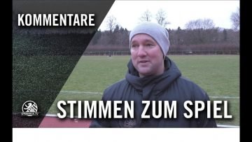 Die Stimmen zum Spiel | BSC Rehberge – Tennis Borussia Berlin II (15. Spieltag, Bezirksliga)