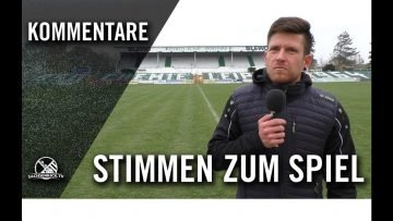 Die Stimmen zum Spiel | BSG Chemie Leipzig U 19 – Lokomotive Leipzig U19