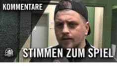 Die Stimmen zum Spiel | BSV 1892 II – 1. FC Wilmersdorf II (18. Spieltag, Kreisliga B, Staffel 6)