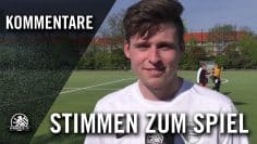 Die Stimmen zum Spiel (BSV 1892 – SF Charlottenburg-Wilmersdorf, Kreisliga A, St. 1) | SPREEKICK.TV