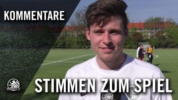 Die Stimmen zum Spiel (BSV 1892 – SF Charlottenburg-Wilmersdorf, Kreisliga A, St. 1) | SPREEKICK.TV