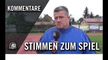Die Stimmen zum Spiel | BSV Eintracht Mahlsdorf – Nordberliner SC (2. Runde, Pokal)