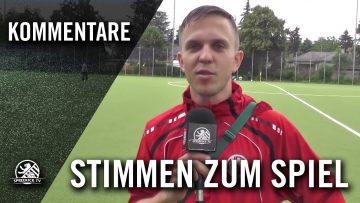 Die Stimmen zum Spiel (BSV Grün-Weiss Neukölln – NSF Gropiusstadt, Testspiel) | SPREEKICK.TV