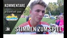 Die Stimmen zum Spiel | Buchholzer FC – Hamburger SV | Präsentiert vom ARRIBA Erlebnisbad