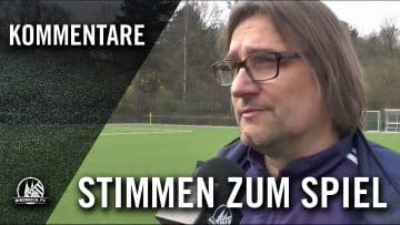 Die Stimmen zum Spiel (Buschbell/Munzur-Wesseling-Urfeld, Landesliga) | RHEINKICK.TV