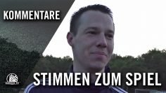 Die Stimmen zum Spiel (Buxtehuder SV – SV Curslack-Neuengamme, Oberliga Hamburg) | ELBKICK.TV