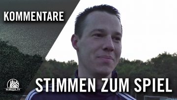 Die Stimmen zum Spiel (Buxtehuder SV – SV Curslack-Neuengamme, Oberliga Hamburg) | ELBKICK.TV