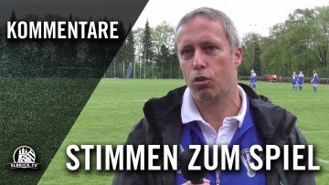 Die Stimmen zum Spiel (BW Voerde – FC Herdecke-Ende, Kreisliga A2, Kreis Hagen) | RUHRKICK.TV