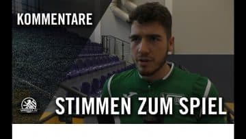 Die Stimmen zum Spiel | CFC Hertha 06 – VfL 05 Hohenstein-Ernstthal (NOFV-Futsal-Regionalliga)