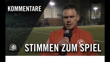 Die Stimmen zum Spiel | CFC Hertha 06 U19 – SV Lichtenberg 47 U19 (2. Spieltag, A-Junioren)